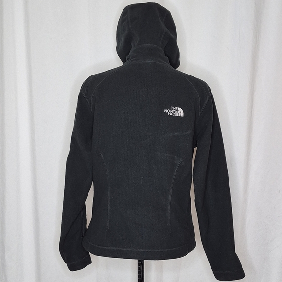 The North Face Women's Black Windwall Fleece Hooded Zip Jacket - Size S - Picture 5 of 14